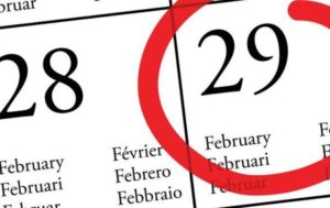 Mese di Febbraio - anno bisestile