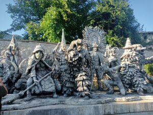 Statue carnevalesche ad Hall Wattens, Sud Tirol - Crediti: Miriam Corongiu