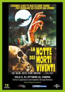 locandina film - la notte dei morti viventi