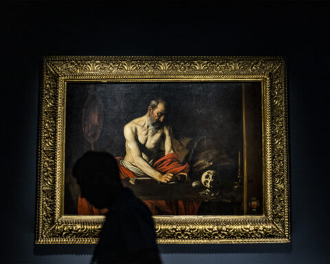 Malta - Caravaggio - San girolamo Scrivente